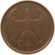 WEIMARER REPUBLIK 4 PFENNIG 1932 G  #MA 099915 - 4 Reichspfennig