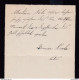 DDAA 429 - CANTONS DE L'EST - Carte-Lettre MONTZEN 1885 Vers La Notaire Nols à AUBEL - Letter-Cards