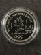 ESSAI 100 FRANCS ARGENT BE 1990 PATINAGE DE VITESSE JO ALBERTVILLE 1992 / FRANCE SILVER PROOF - Essais, Piéforts, épreuves & Flans Brunis