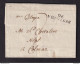 DDBB 619 -- Lettre Précurseur 96 VERVIERS 1801 Vers COLMAR - Origine Manuscrite DISON - Port Encre 7 Décimes - 1794-1814 (Periodo Frances)