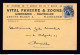 DDBB 164 - Carte Privée TP Lion Héraldique WAEREGHEM 1933 - Entete Vital Faveere § Zoons , Ijzerwaren , Poutrellen - 1929-1937 Leone Araldico