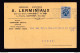 DDBB 163 - Carte Privée TP Lion Héraldique CHARLEROI 1933 Vers JUMET - Entete Verreries-Miroiterie Lerminiaux à DAMPREMY - 1929-1937 Heraldischer Löwe