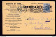 DDBB 157 - Carte Privée TP Lion Héraldique LIEGE 1933 - Verso Timbre Fiscal -Laminoirs De L' Ourthe à SAUHEID Lez CHENEE - Dokumente