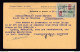 DDBB 157 - Carte Privée TP Lion Héraldique LIEGE 1933 - Verso Timbre Fiscal -Laminoirs De L' Ourthe à SAUHEID Lez CHENEE - Documents