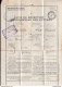 DDEE 520 -- Documents De La Poste - No 170 AVIS De RECEPTION Complet POPERINGHE 1920 Vers STADEN Et Retour - Portofreiheit