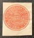 BLOOD’s PENNY POST PHILADELPHIA 1848-60 US Local Post Postal Stationery Cut Out Sc.15LU5   (USA U.S Poste Locale - Sellos Locales