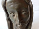 Delcampe - Scultura Di Volto Di Cristo In Bronzo - Bronzes