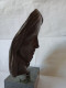 Delcampe - Scultura Di Volto Di Cristo In Bronzo - Bronzen