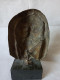 Delcampe - Scultura Di Volto Di Cristo In Bronzo - Bronzes