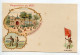 SOMALIE  Exposition 1900 Paris - Porte Drapeau  Et Indigènes - Batiments  Bonhommes Guillaume     D19 2023 - Somalie