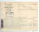 Facture En Franchise TELEPHONES Cachet Rectangle CHARLEROI 1933  --  1525 - Telephone [TE]