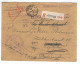 Lettre Reco FRANCHISE 1920 Vers YPRES , WERVICQ Et Retour -- TB Verso  --  2482 - Portofreiheit