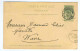 Entier 5 C Cachet Simple Cercle GREZ DOICEAU 1903 Vers WAVRE Cachet Notaire BEAUTHIER --  2238 - Cartes Postales 1871-1909