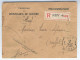 Lettre RECO En FRANCHISE HUY 2  1925 Tribunal Dommages De Guerre  --  2130 - Portofreiheit