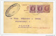 Entier 15 C Houyoux BERLAERE TERMONDE 1925 Vers Prague Tchéco- Slovaquie - Cachet Janssens Frères  --  5/305 - Postcards 1909-1934