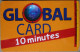 ISRAEL GLOBAL ORANGE PELEPHONE TELEPHONE PHONE TELEFONWERTKARTE PHONECARD CARTELA CARD CARTE KARTE COLLECTOR TELECOM - Israel