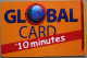 ISRAEL GLOBAL ORANGE PELEPHONE TELEPHONE PHONE TELEFONWERTKARTE PHONECARD CARTELA CARD CARTE KARTE COLLECTOR TELECOM - Israel