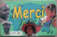 FRANCE AFRICA MERCI PELEPHONE TELEPHONE PHONE TELEFONWERTKARTE PHONECARD CARTELA CARD CARTE KARTE COLLECTOR TELECOM - Letland