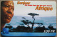 GNANAM AFRICA BONJOUR PELEPHONE TELEPHONE PHONE TELEFONWERTKARTE PHONECARD CARTELA CARD CARTE KARTE COLLECTOR TELECOM - Lettonia