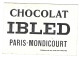 Chromo Image  Chocolat  Ibled  Mondicourt  62   - La Dame A L'eventail  Par Abel Faine - Ibled