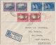 1945 - SOUTH AFRICA - ENVELOPPE RECOMMANDEE De JOHANNESBURG - Brieven En Documenten