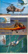 ISRAEL 2020 AIR FORCE HELICOPTERS ALL 9 LABELS ISSUED MAXIMUM CARDS SEE 3 SCANS - Unused Stamps