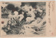 1905 - CHINE - CARTE ILLUSTREE "BLOODY NAVAL ENGAGEMENT BETWEEN JAPANESE AND RUSSIAN" De TIENTSIN => AGEN - Cartas & Documentos
