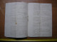 1834 Acte Manuscrit Timbre Royal NOTAIRE Manuscript 6/8 Pages - Manuscrits