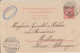 1905 - LEVANT AUTRICHIEN - CP ENTIER De SALONIQUE ! => MULHOUSE (ALSACE) - Oostenrijkse Levant