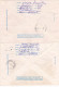 ERRORS, COLOUR DIFFERENCE, BIRDS, REGISTERED COVER STATIONERY, ENTIER POSTAL, 2X, 1995, ROMANIA - Variedades Y Curiosidades