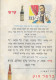 Delcampe - Carmel Winery Israel Advertisement + Passover Haggadah - פסח כרמל מזרחי הגדה - Sonstige & Ohne Zuordnung