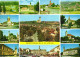 MISTELBACH A.D. ZAYA, MULTIPLE VIEWS, ARCHITECTURE, CHURCH, MONUMENT, CARS, PARK, AUSTRIA - Mistelbach