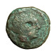 Roman Republic Coin Anonymous AE19mm Head Of Roma / Prow 03907 - Repubblica (-280 / -27)