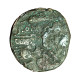 Roman Republic Coin Anonymous AE19mm Head Of Roma / Prow 03907 - République (-280 à -27)
