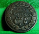 MONNAIE CINQ CENTIMES L'AN 8 A   DUPRE GRAND MODULE , PARIS 1800 OLD COPPER COIN FRANCE 5 CENTIMES - 5 Centimes