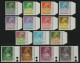 Hongkong 1987 - Mi-Nr. 507-521 I ** - MNH - Freimarken - Queen Elizabeth (I) - Unused Stamps