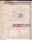 DDW970 - Registre Complet 1926 /1928  , Avec Les 1/2 Timbres Fiscaux Par Facture- Firme Fr.De Vrij-Lauwers à ST NIKLAAS - Documents