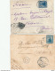 DDW 004 -- EGYPT WWI CENSORSHIP -   4 Items Censored Dumb Markings , 3 ALEXANDRIA And 1 PORT SAID - 1915-1921 Brits Protectoraat