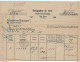 436/28  --  Dossier Complet (Lettre De Voiture+ Tarif ) ALA Autriche 1881 Vers MALINES - Timbre FISCAL 5 Kreuzer 1881 - Revenue Stamps