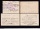 DDZ 258 - Chemins De Fer Etat - Petit Ensemble De 8 Cartes De Service Circulées 1893/1913 + 1 Avec REPONSE OSTENDE - Documents & Fragments