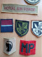 Delcampe - ROYAL AIR FORCE UNITED KINGDOM BRITISH ARMY LOT EMBLEM ISAF Patch Military Royal Regiment Of Fusiliers EMBLÈME - Ecussons Tissu