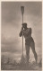 Rowing Zagreb Croatia Real Photo Postcard 1934 Rudern Aviron , Nude Muscular Man - Aviron