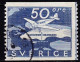 SE609 – SUEDE – SWEDEN – 1930-36 – NIGHT POSTAL SERVICE & BROMMA AIRPORT – Y&T 4/6 USED 11,75 € - Usati