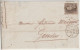 1863 - BELGIQUE - LETTRE De LA LOUVIERE => GOSSELIES - 1849-1865 Medallones (Otros)