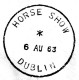 Ireland-Irlande-Irland: 5 RDS Horse Show Special Registered Letters 1962-70 - Lettres & Documents