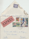 1964 - TAXE ITALIENNE ! Sur ENVELOPPE EXPRES !! De PARIS => SIENNE POSTE RESTANTE ! - 1960-.... Briefe & Dokumente