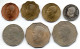 TANZANIA - Set Of Seven 5, 10, 20, 50 Senti, 1, 5, 5 Shillings, Bronze, Copper-Nickel, Year 1966-84, KM #1,11,2,3,4,5,6 - Tanzanía