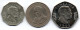 TANZANIA - Set Of Three Coins 5, 10, 20 Shillings, Copper-Nickel, Year 1987, 1992, KM # 23, 20, 27.2 - Tanzania