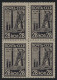 Russia / Sowjetunion 1929 - Mi-Nr. 382 ** - MNH - 4er-Block - Industrialisierung - Nuovi