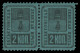 Russia - Zemstvo - Vessegonsk - Chuchin # 12 / Schmidt # 14 - Pair - MNH - Zemstvos